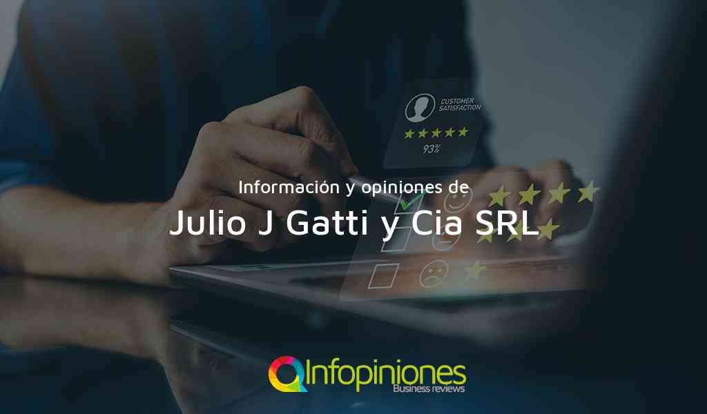 Información y opiniones sobre Julio J Gatti y Cia SRL de Buenos Aires